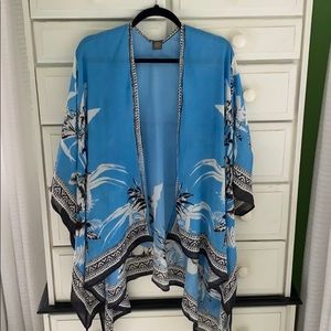 Kimono - style top/ beach cover-up